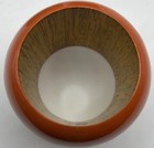 HOUSE + HOME CHUNKY NAPKIN RINGS Orange (Set of 4) NIB — photo 8