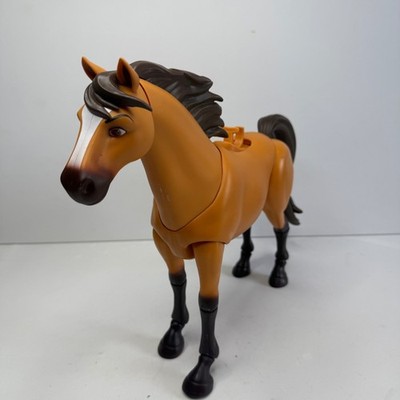 Mattel Spirit Riding Free Deluxe Articulated Horse Just Play 17'' Tan