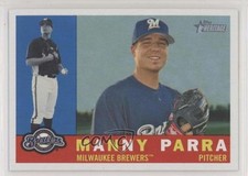 2009 Topps Heritage Manny Parra #211 2z3