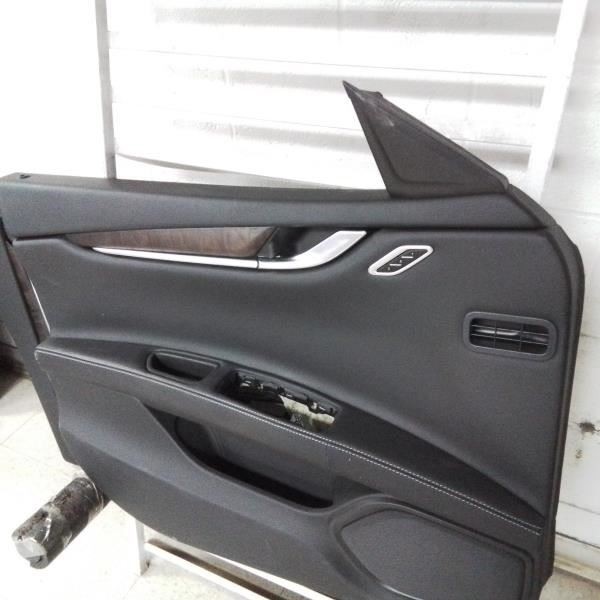 Maserati Ghibli 2017 FRONT+LEFT Door panel