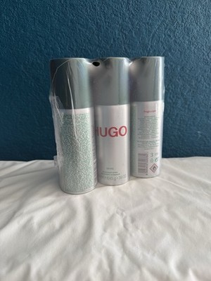 3x 150 ml HUGO BOSS Hugo Deodorant Spray für Herren NEU OVP Vorratspack