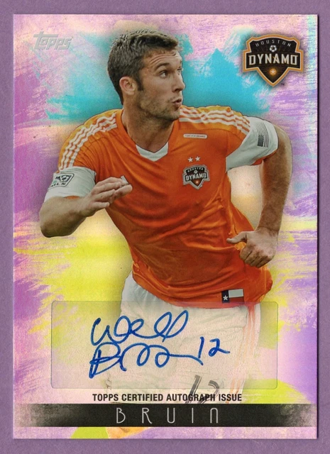 2013 Topps MLS Maestros Autographs Purple #WB Will Bruin #D 42/50