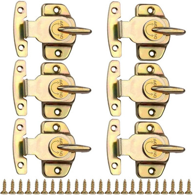 6PCS Metal Table Leaf Locks, Heavy Duty Dining Table Buckles Connectors