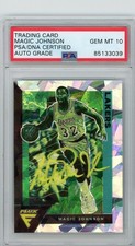Magic Johnson (2020-21 Panini Flux) PSA/DNA Certified AUTO GRADE PSA 10