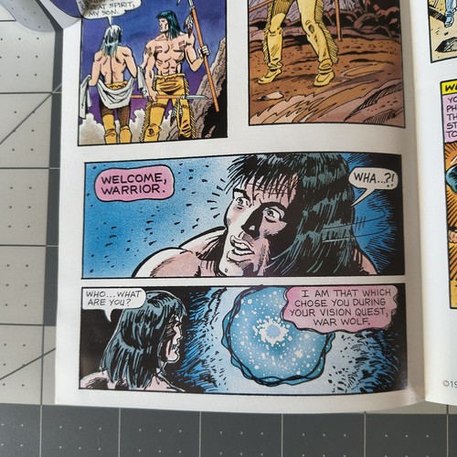 Vintage Werewolf The Last Warrior NES Fold-Out Mini Comic Promo Insert Data East - Picture 12 of 19