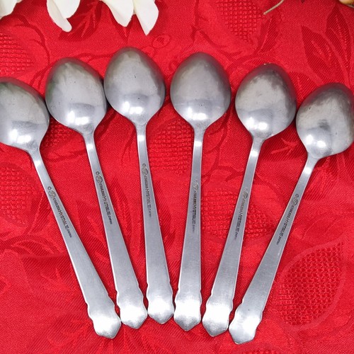 6X Tbsp Hanford Forge Mystique Stainless Japan Silverware Set 6 Tablespoons - Picture 8 of 11