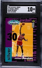1995-96 Upper Deck Collector's Choice - Crash the Game Michael Jordan #C1 SGC 10