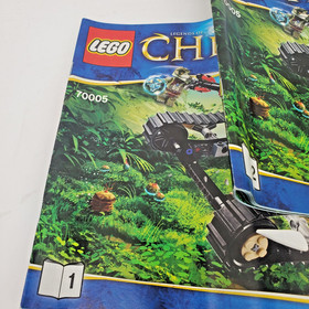 Lego Chima #70005  Laval's Royal Fighter with figures and Manuals