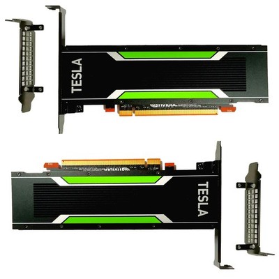 2x NVIDIA Tesla P4 8GB GPU Graphics Card 900-2G414-6300-000 Both Brackets
