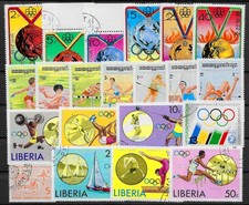 Sport , Olympische Spiele / 5 komplette Ausgaben /os07