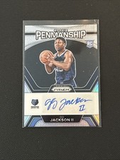 2023-24 NBA Prizm - Rookie Penmanship GG Jackson #RP-GGJ Silver Prizm Auto