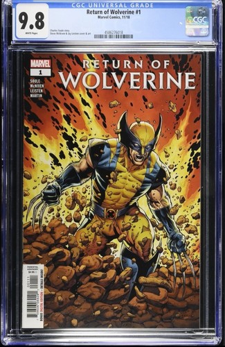 Return of Wolverine #1 CGC 9.8 2018