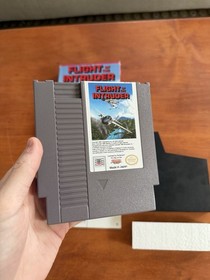 Flight Of The Intruder (Nintendo NES) Great Cond CIB Complete w/ Inserts - RARE