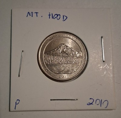 2010 Philadelphia Mint MT. Hood OR America The Beautiful Quarter.