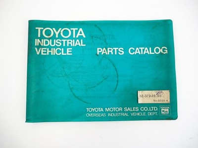 Toyota 02-3FD 28 30 Forklift Truck Gabelstapler Parts Catalog Ersatzteilliste