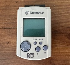 Sega Dreamcast White VMU Visual Memory Card