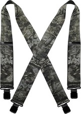 Tirantes Camuflaje 5 cm Hombre, Clips Resistentes para Caza