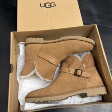 UGG Romely Short Buckle Suede Boots size 9.5 ...