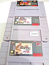 super Nintendo games NBA Live 96, & 97, NBA All-star Challenge SNES bc15   26204
