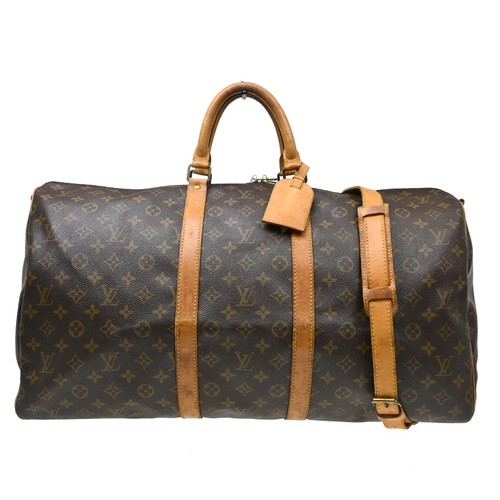 Best05 LOUIS VUITTON KEEPALL BANDOULIERE 55 BAG MONOGRAM M41414 SP0921 NQ09225
