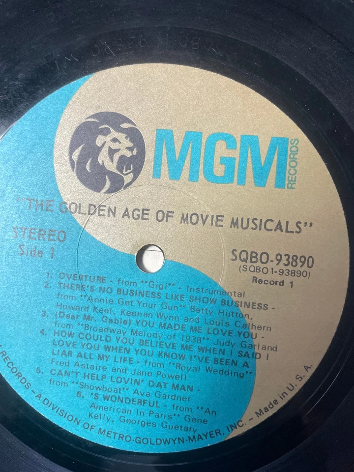 Golden Age Of Movie Musicals - оригинальные записи саундтреков - MGM 1972 2X-LP - Изображение 3 из 4