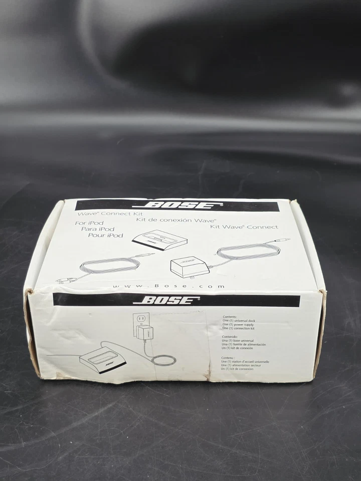 NIB Bose Wave Connect Kit for iPod with Power Supply 315527-0010 - Image 2 of 4