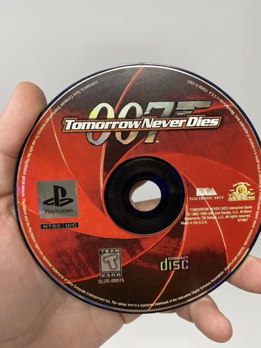 Tomorrow Never Dies (Sony PlayStation 1, 1999) Game Disc Only Tested