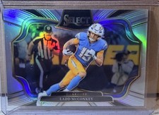 2025 Panini Select Ladd McConkey SILVER Field Level Chargers
