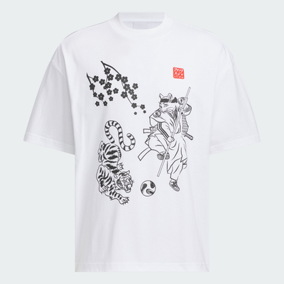 adidas 日本代表 シャツ ホワイト ストライプ adidas Japan National Team Originals T-shirt Off White KA9336