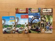 4 TRIPSDRILL PROSPEKTE inkl. Parkplan 2026, Jahres-Pass und Natur-Resort