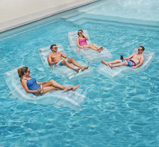 Member's Mark 5.6' Clear Chaise Lounger Float