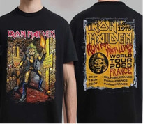 Hot 1 Iron Maiden Run For Your Lives World Tour 2025 France Tour Reprint