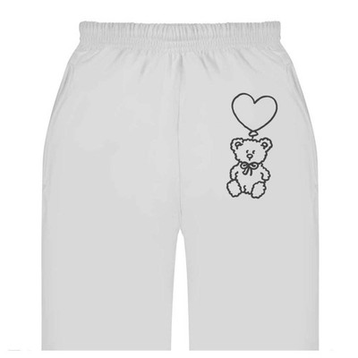 Jogginghose / Jogger ''Teddy mit herzförmigem Ballon'' für Erwachsene (JO058655)