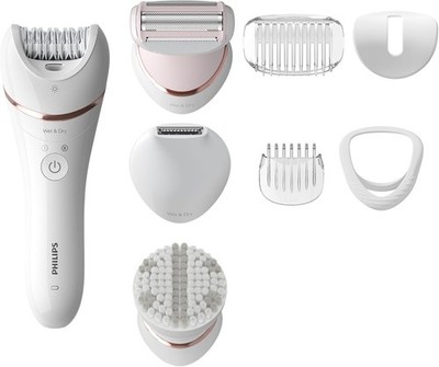 Philips Epilierer Series 8000 - inkl. 8 Aufsätze, kabellos