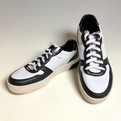 Skechers Jade Best in Class Court Sneaker in Black & White Women's Size 9 EUC