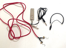 Tattoo Machine Power Supply Foot Pedal Switch, Power Clip Cord, LED Light