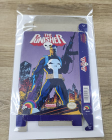 AUTHENTIC USED BOX ONLY - NO GAME - PUNISHER - NINTENDO NES