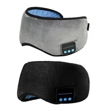 Bluetooth Sleeping Eye Mask Headphone Sleep Travel Music Eye Cover Wireless