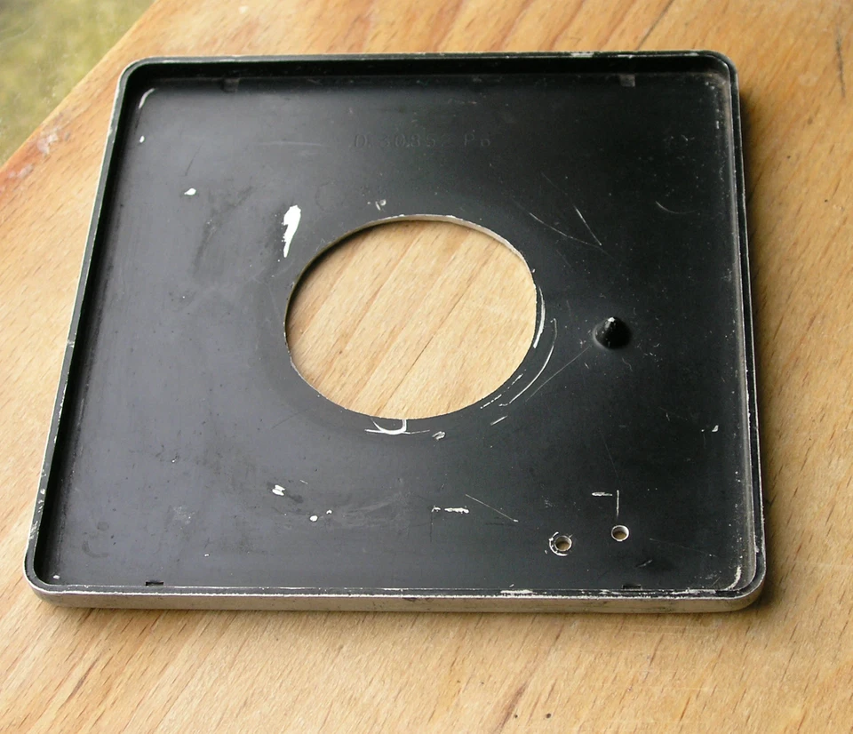 original Crown speed Graphic pacemaker graflex fit lensboard for copal 0 - Image 2 of 2