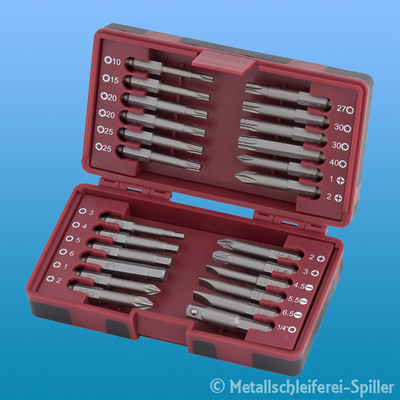Kraftwerk   3794 24-tlg. 2-Komponenten-Bit-Box 1/4 Zoll