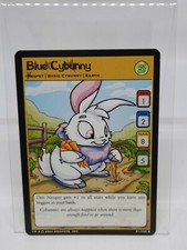 Blue Cybunny 41/100 Return Of Dr. Sloth Uncommon Neopets 2004