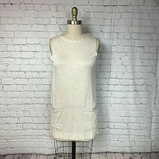 Banana Republic Womens Tank Top Sweater Beige Pocket Knit Sleeveless NWT Size XS