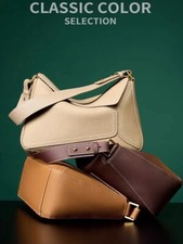 Women Handbag Fashion Square Bag Genuine Leather Cowhide Shoulder Messenger Bag