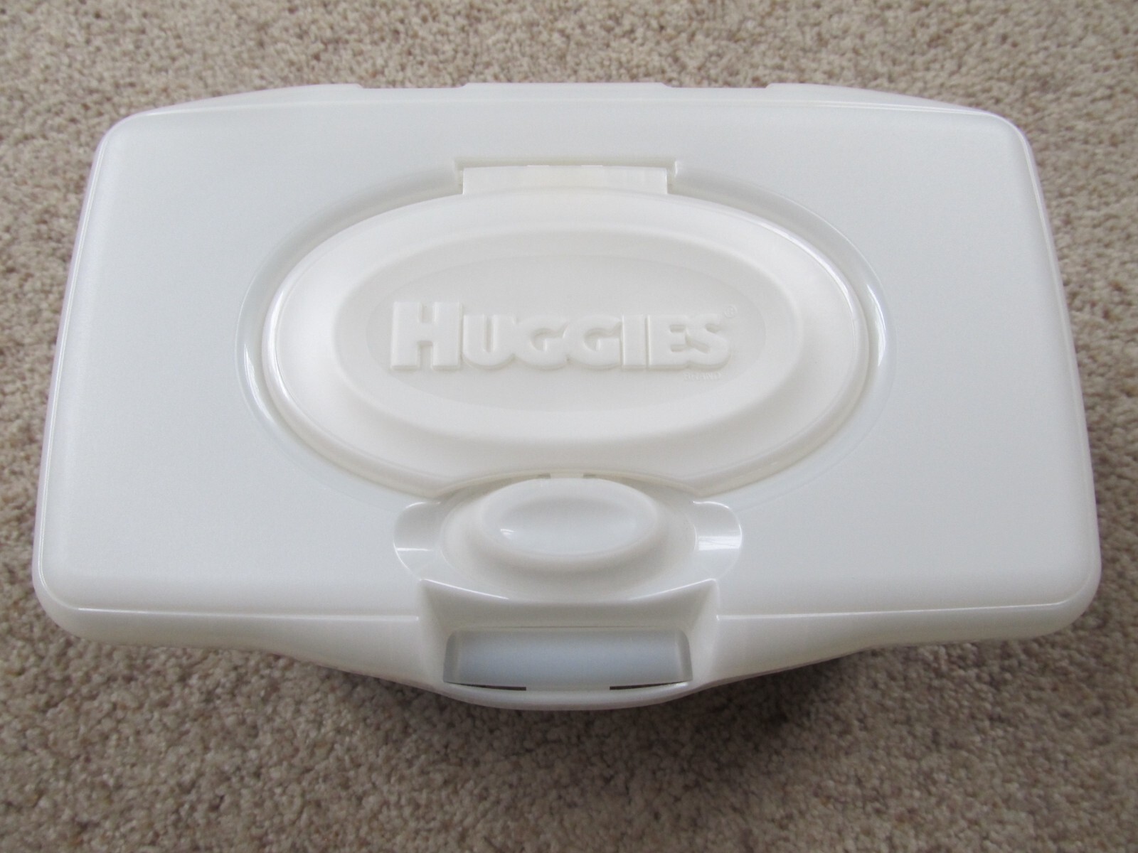 Huggies Wipes Empty White PopUp Container (2017) Disney FROZEN EUC