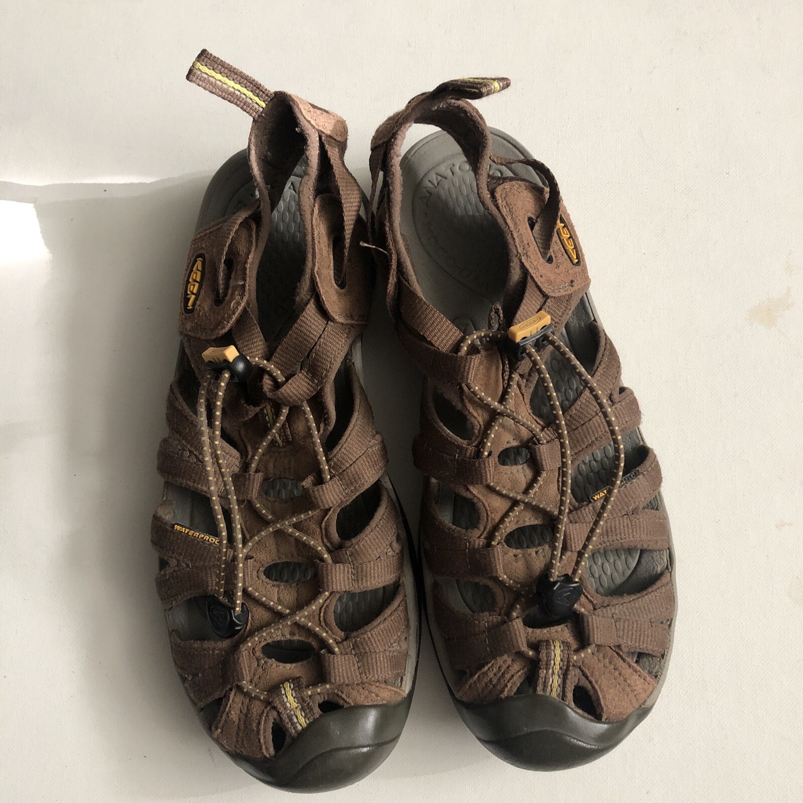 Keen sandali anatomici antiodore donna taglia 11 o uomo 9 5 punta chiusa