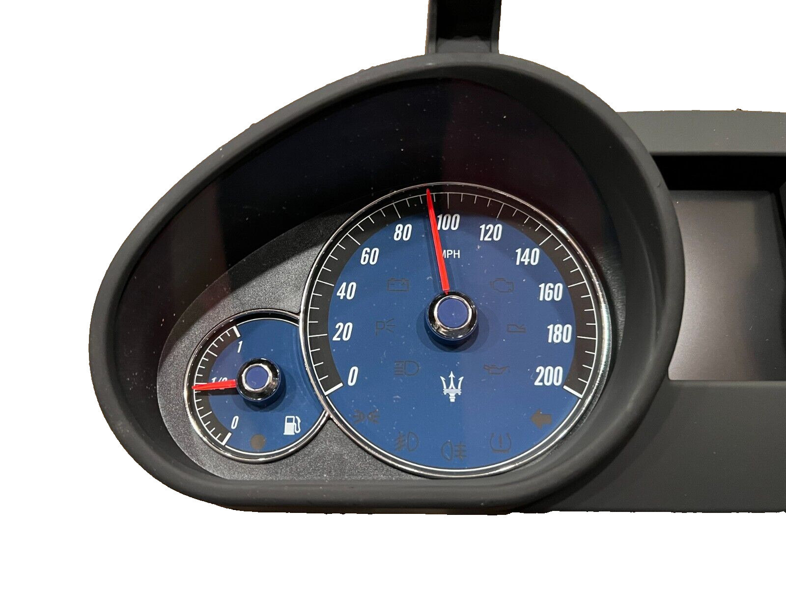 2010-11 Maserati GranCabrio Dash Instrument Cluster Miles NOT Kilometers 248545