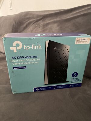 TP-Link Archer CR500 16x4 DOCSIS3.0 AC1200 Wireless Wi-Fi Cable Modem Router