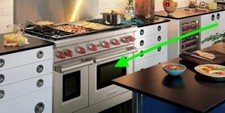 Wolf GR48 Burner Tube Gas Range | 18 inch Oven | Genuine Wolf Part + Made In USA