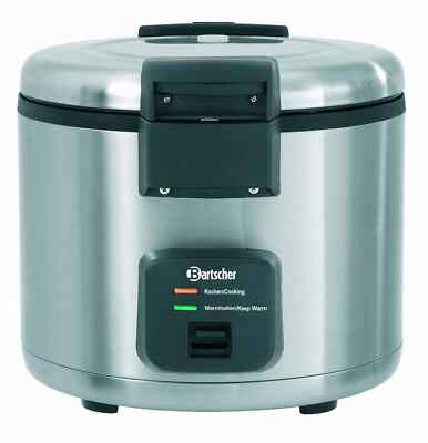 Bartscher Reiskocher Gemüsetopf Gemüsegarer 8 Liter 25 - 40 Portionen