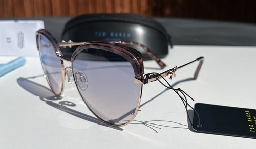 Ted Baker Women’s Sunglasses - Gold - Purple Gradient - TB1661 244 60 - Picture 4 of 17